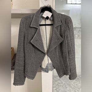 Peruvian Connection gray / denim like jacket